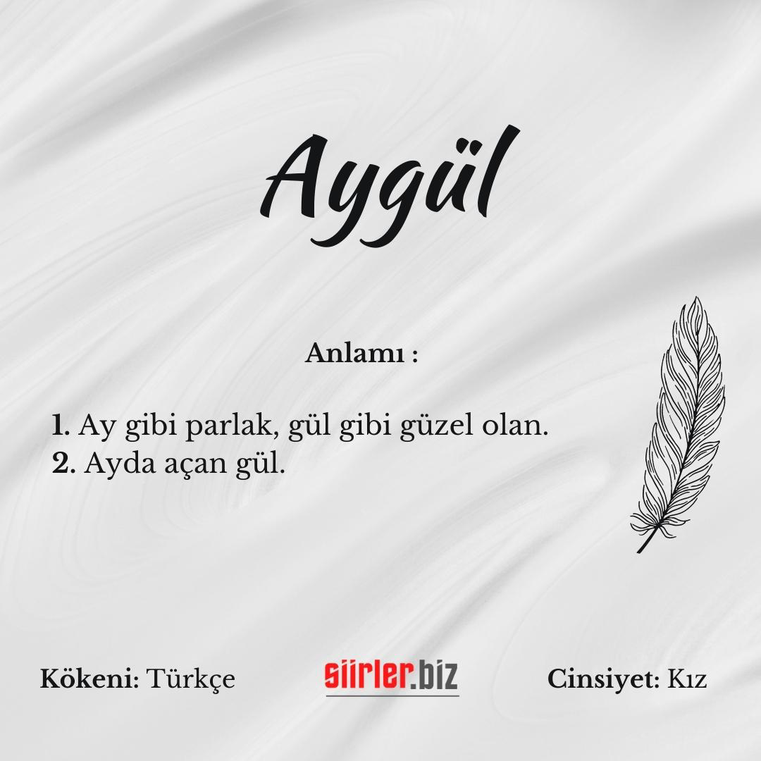 Aygül İsminin Anlamı Nedir?